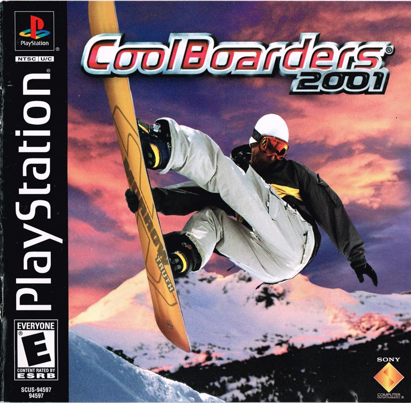 Cool Boarders 2001 box art for Playstation 2